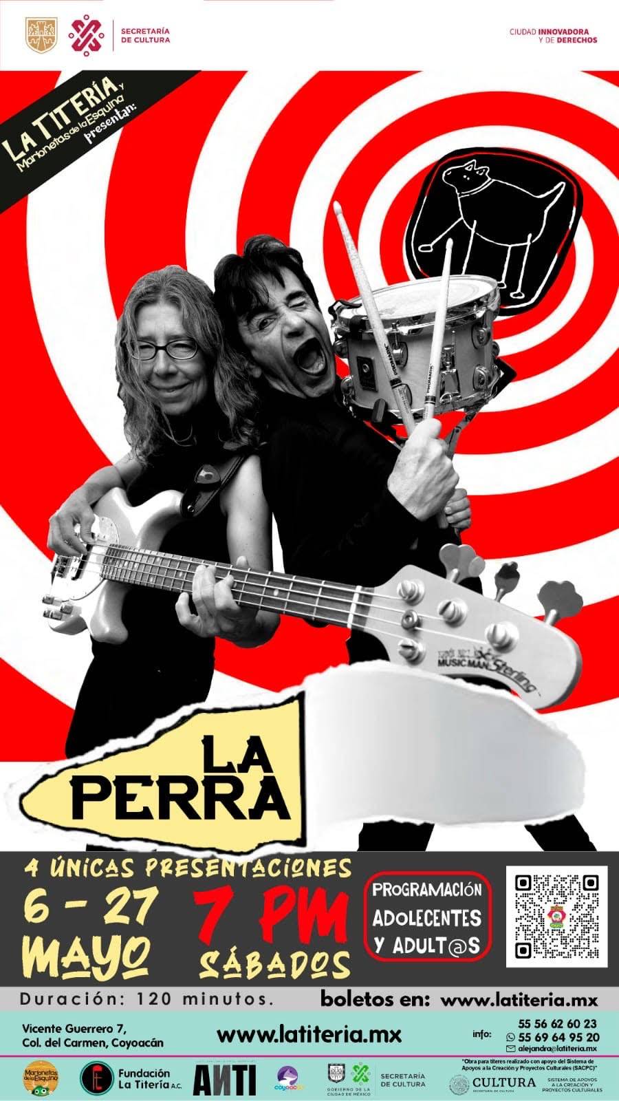 ¡¡Despu&eacute;s de 17 a&ntilde;os!!!  LA PERRA presenta su nuevo disco