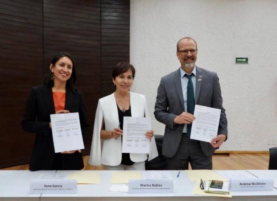 CDMX y California renuevan cooperación en materia ambiental y energética