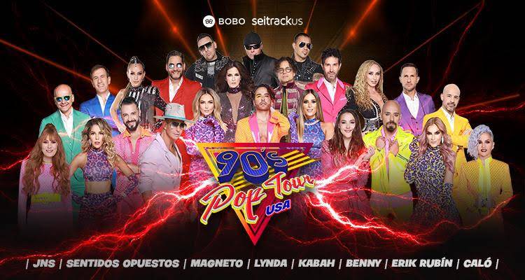 Una lluvia de estrellas mexicanas darán El Grito de Independencia en Las Vegas con el “90s Pop Tour”