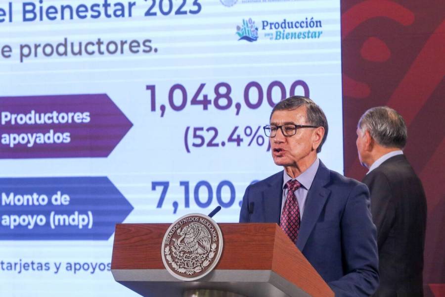 Producción para el Bienestar registra avance de 52.4% de meta de beneficiarios en 2023