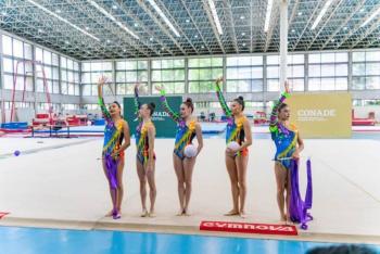 Selecci&oacute;n de Gimnasia R&iacute;tmica se prepara para la Copa del Mundo en Portugal