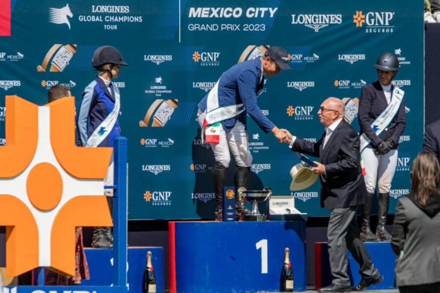 México y Eugenio Garza destacan en el Global Champions Tour México 2023