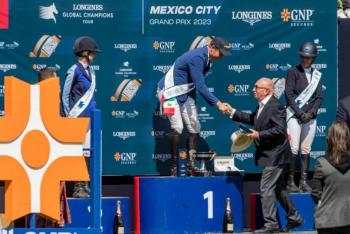 México y Eugenio Garza destacan en el Global Champions Tour México 2023