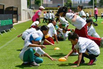 La FMF realiza con niños el primer Festival Jugamos Todos