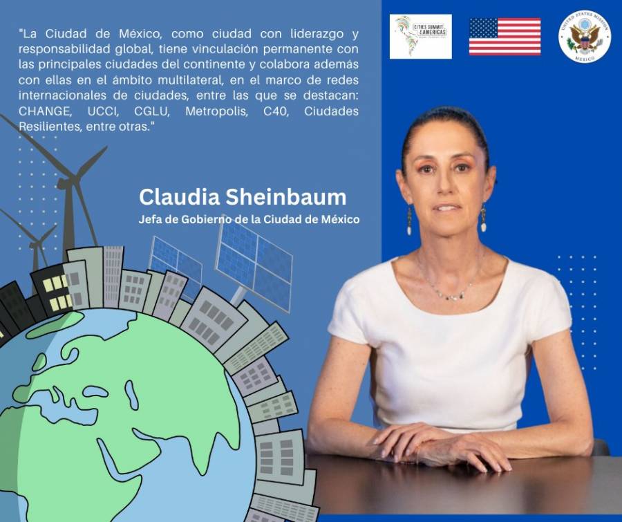 Destaca Sheinbaum desarrollo en transporte público durante Cubre de Ciudades de las Américas