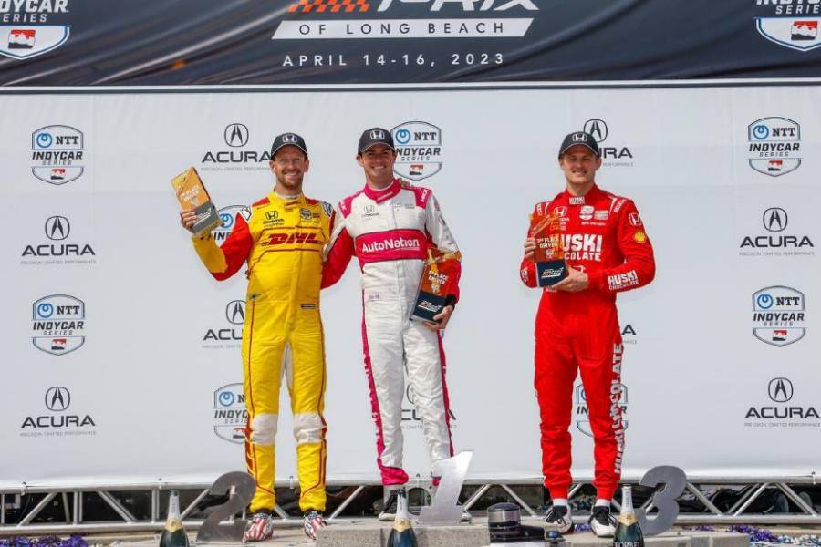 El Gran Premio Acura de Long Beach fue testigo de una victoria dominante de Kirkwood, por parte de la escudería Honda en la NTT IndyCar Series.