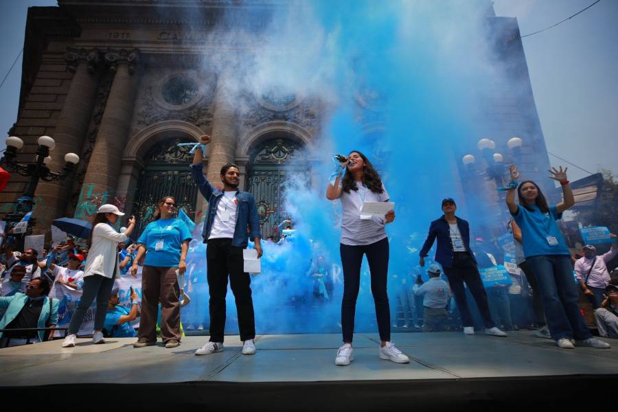 Se lleva a cabo la Marcha Nacional por la Vida, piden revertir el aborto