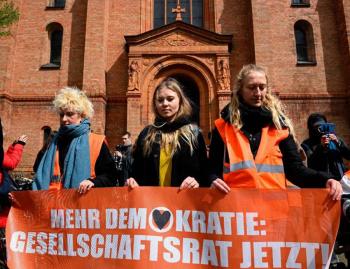 Los activistas del clima encuentran un refugio en las iglesias de Alemania