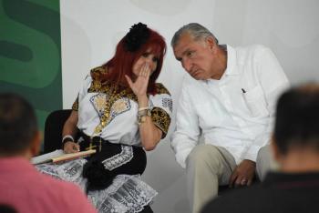 Arremete Layda Sansores contra Adán Augusto