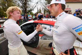 El piloto Elfyn Evans y su copiloto Scott Martin, de TOYOTA GAZOO Racing World Rally Team, lograron la victoria en el Rally de Croacia