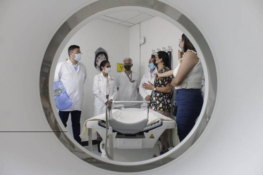 Inaugura SEDESA nuevo tomógrafo en el Hospital Pediátrico Legaria