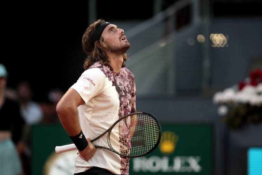 Tsitsipas cae en Abierto de Madrid y se definen semifinales