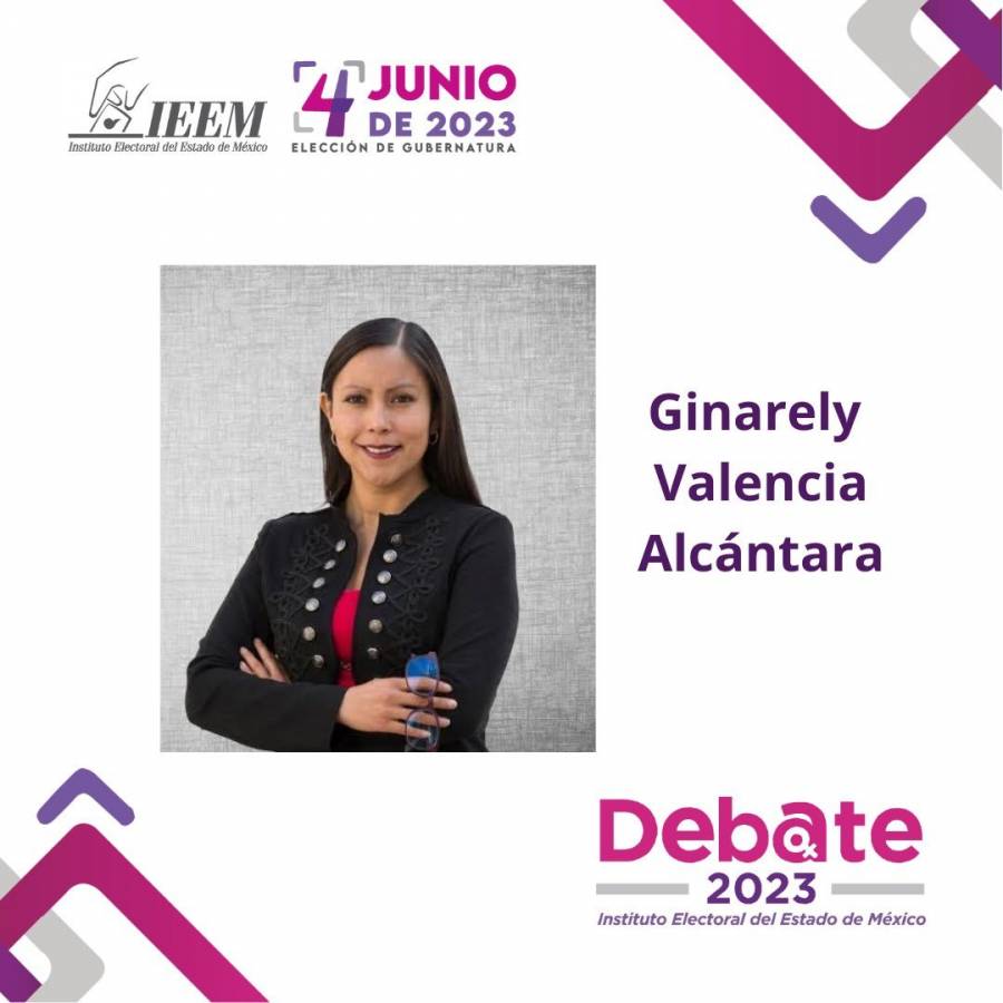Ginarely Valencia toma el lugar de Pamela Cerderia y moderará segundo debate del Edomex
