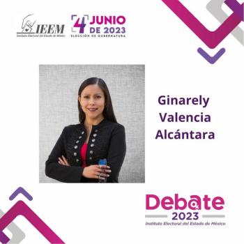 Ginarely Valencia toma el lugar de Pamela Cerderia y moderar&aacute; segundo debate del Edomex