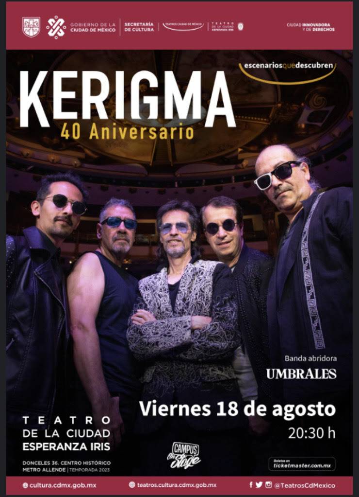 Kerigma celebra 40 años en el Teatro de la Ciudad