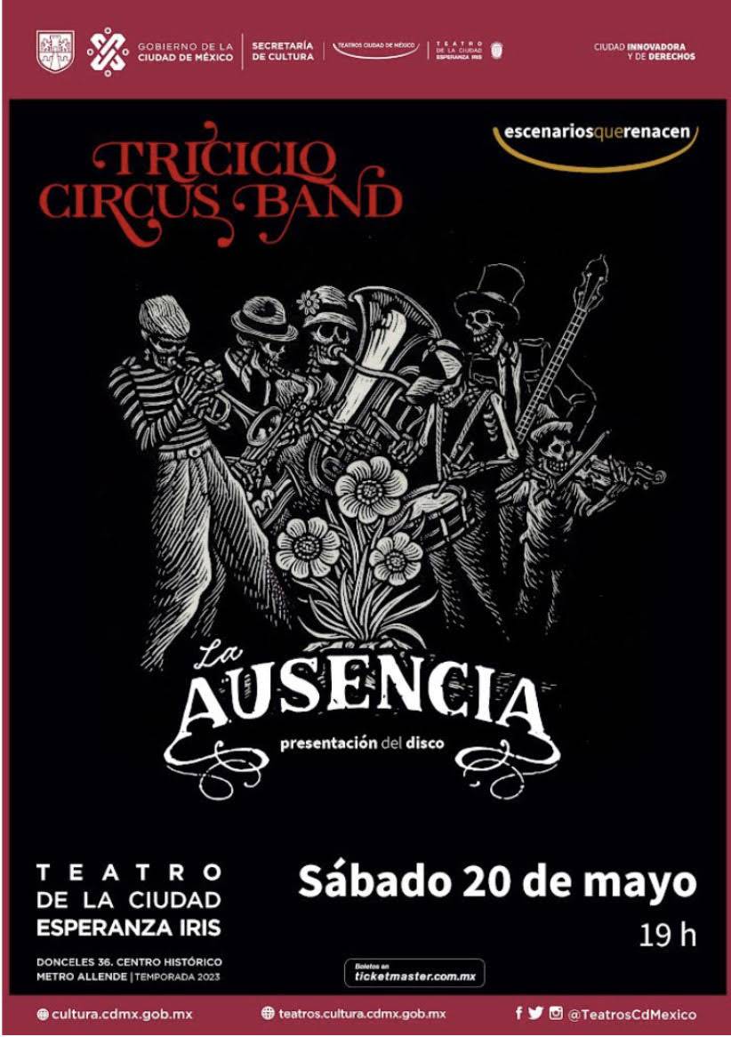 Con nuevo disco y la misma festiva actitud recargada vuelve Triciclo Circus Band