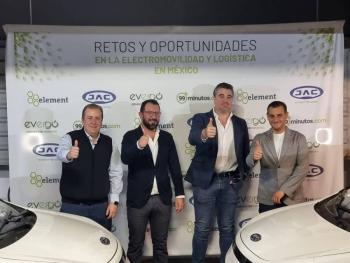 La startup de tecnología de logística de última milla, 99minutos, ha presentado su nueva flota de 25 vehículos eléctricos en colaboración con JAC México, Evergo México y Element Fleet Management México.