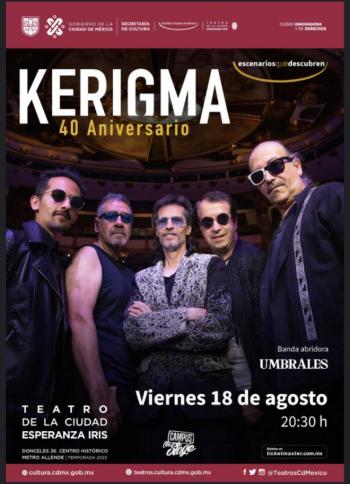 Kerigma celebra 40 años en el Teatro de la Ciudad