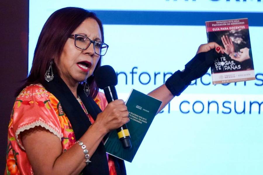 Presentan en conferencia avances de la campaña “Si te drogas, te dañas”