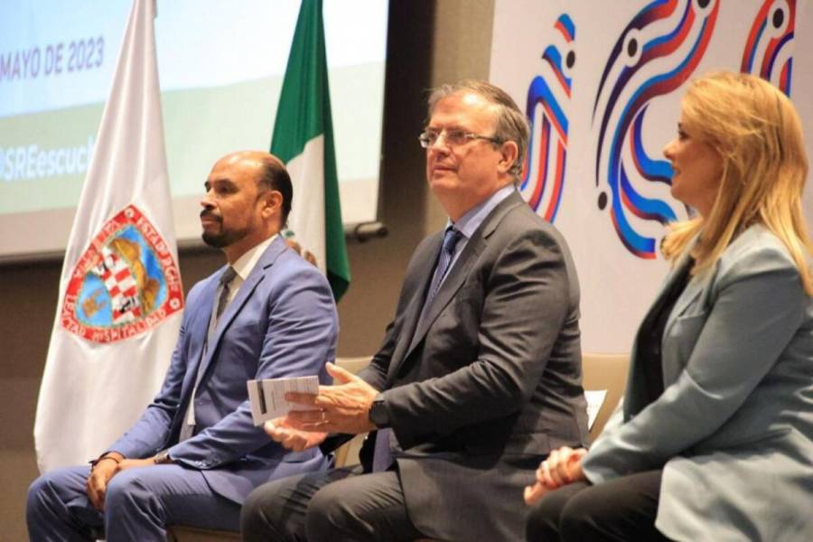 Marcelo Ebrard ofrece apoyo a Chihuahua para su promoción internacional