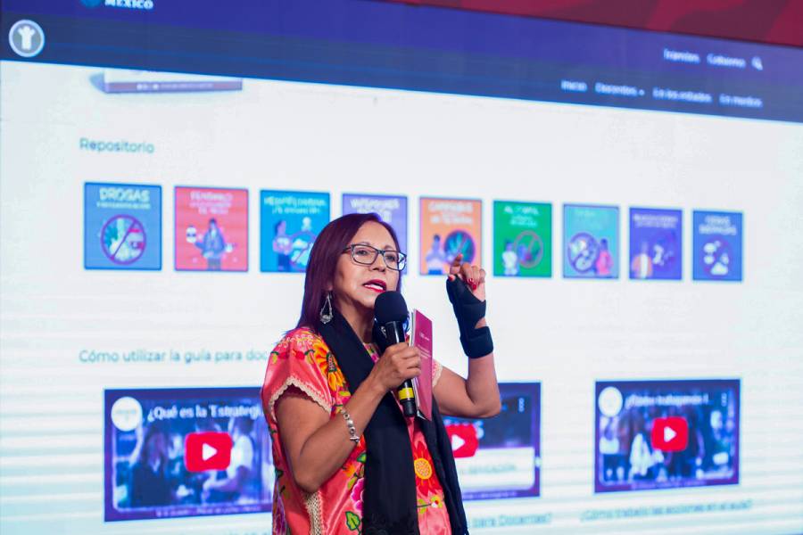 Leticia Ramírez destaca participación de gobernadores en campaña 