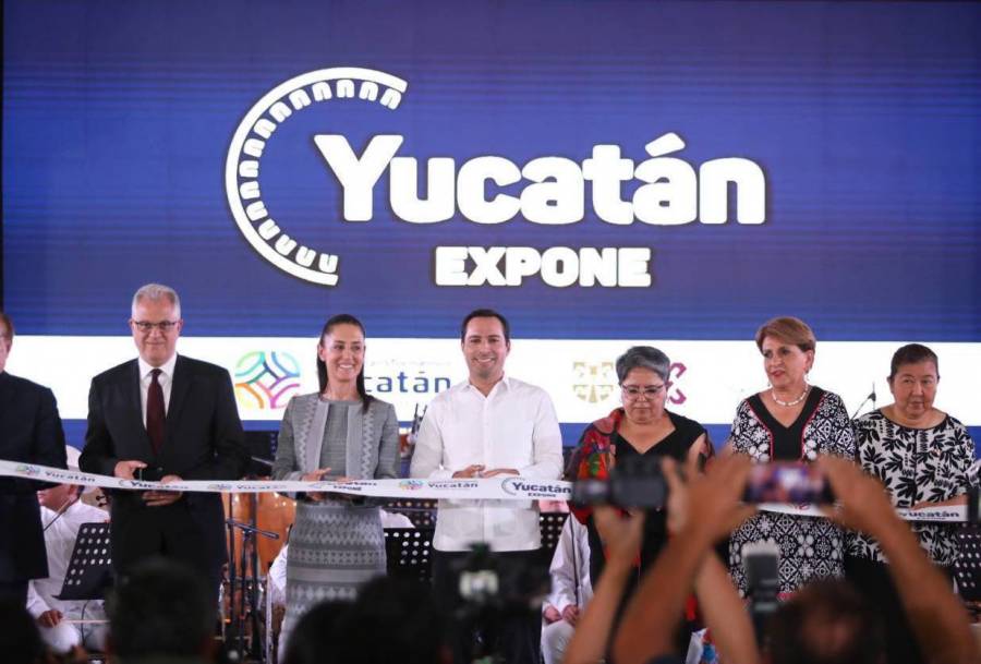 Inauguran “Yucatán Expone” en el Zócalo de la CDMX