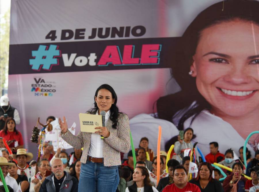 Busca Alejandra del Moral mejorar las condiciones de docentes en EL Edomex