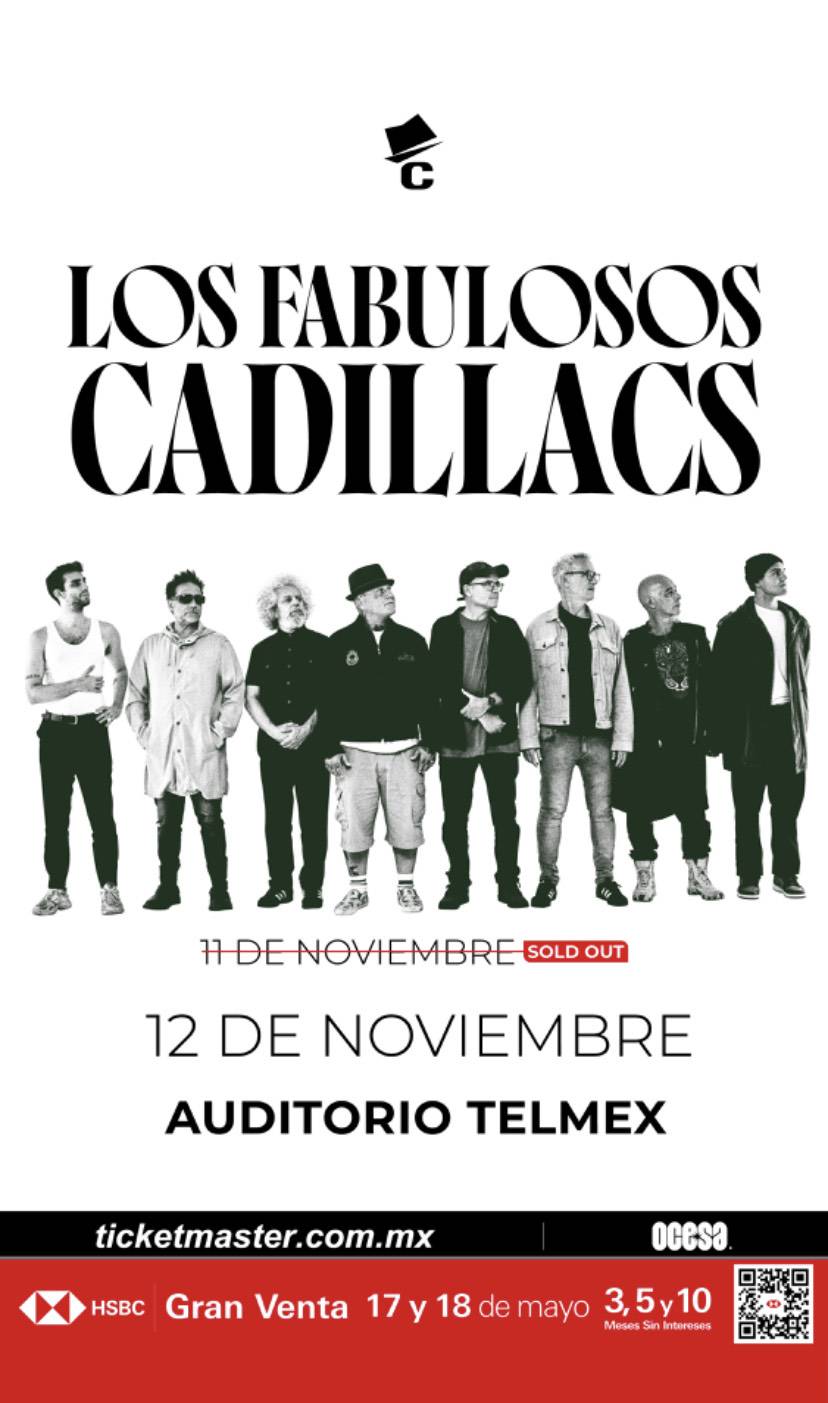 Los Fabulosos Cadillacs darán segunda fecha en Guadalajara