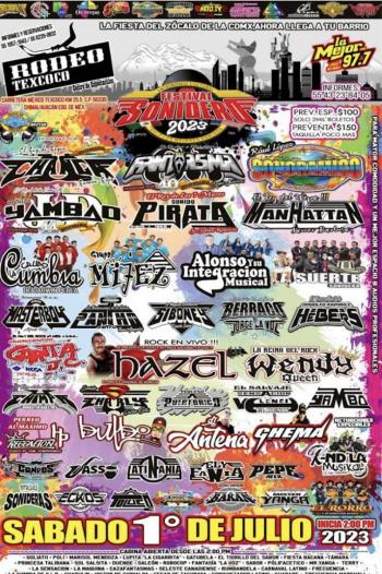 ¡FESTIVAL SONIDERO 2023 LLEGA AL RODEO TEXCOCO! UN EVENTO SONIDERO LLAMADO A SER EL BAILE DE LA D&Eacute;CADA