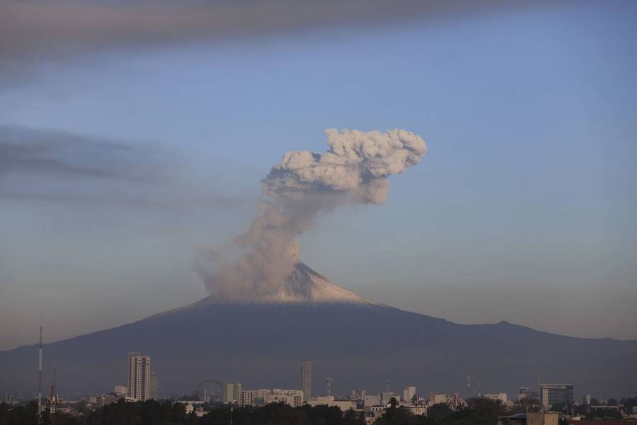 Popocatépetl: estas son las recomendaciones ante la caída de ceniza volcánica