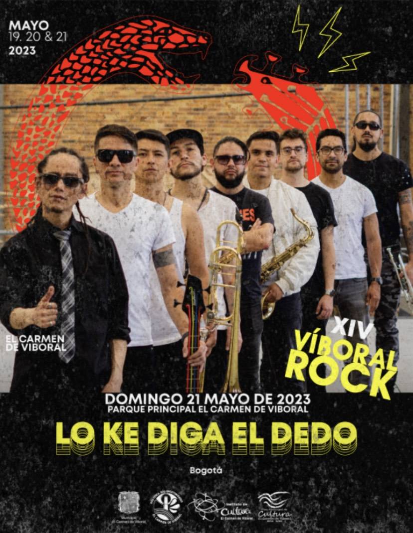 Lo Ke Diga El Dedo visita Antioquia gracias a Viboral Rock