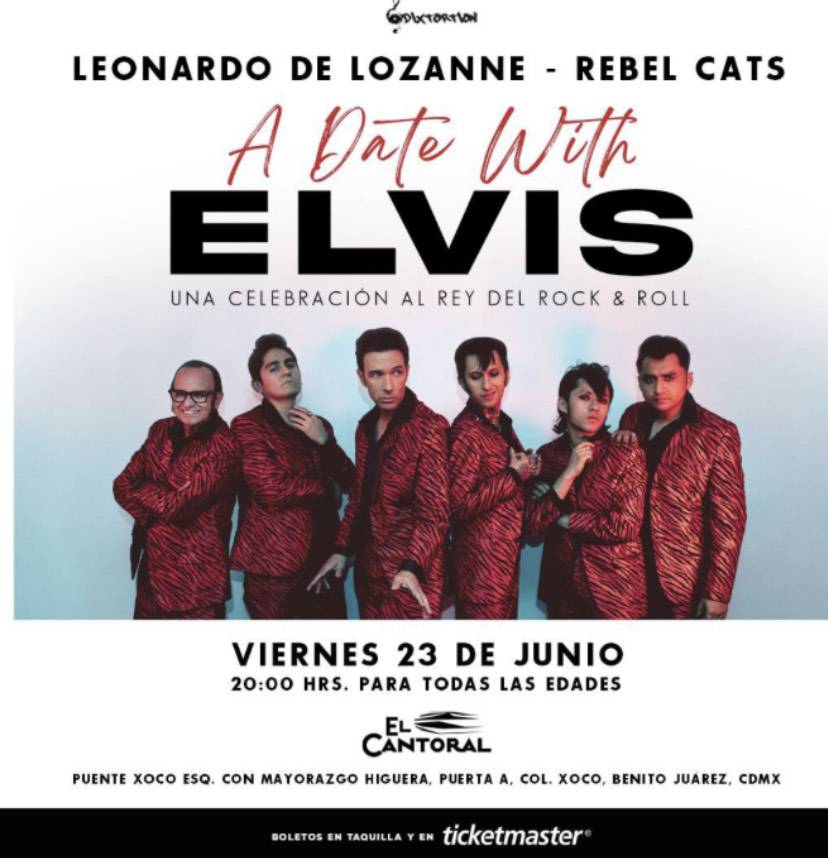 Leo de Lozanne y Rebel Cats celebrar&aacute;n a Elvis Presley