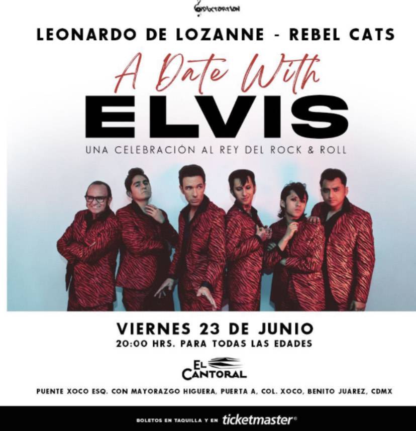 Leo de Lozanne y Rebel Cats celebrarán a Elvis Presley