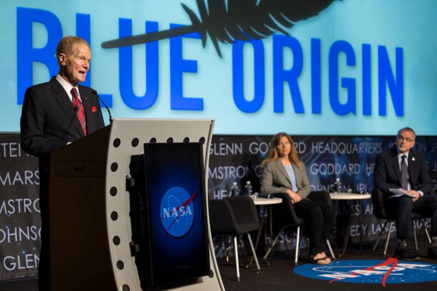 NASA elige a Blue Origin para construir un segundo módulo de alunizaje