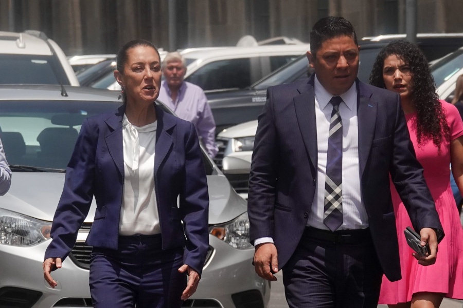 Claudia Sheinbaum sostiene reunión a distancia con el Gobernador de San Luis Potosí