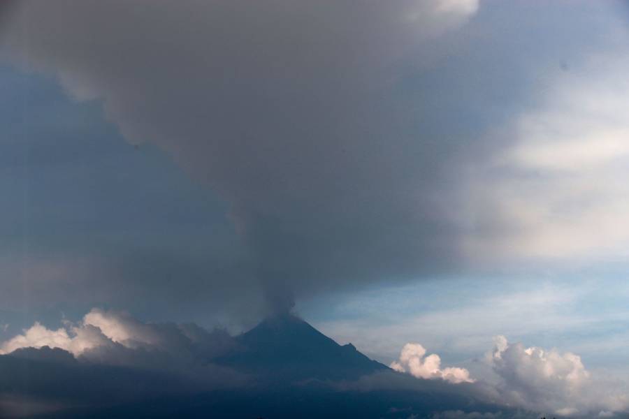 Se activa fase 3 de semáforo amarillo por alerta volcánica del Popocatépetl