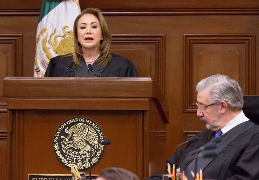 Ministra Esquivel señala que invalidar acuerdo del Ejecutivo Federal sobre obras públicas, iría contra la Constitución