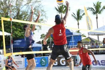 Juan Virgen y Miguel Sarabia ganan oro en Tour de Playa NORCECA