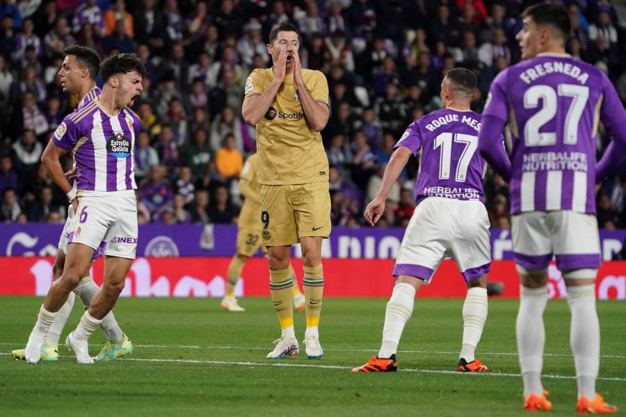 Barcelona cae en Valladolid en jornada marcada por el 'caso Vinicius'