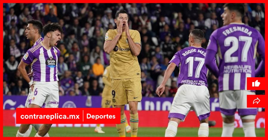 Barcelona cae en Valladolid en jornada marcada por el 'caso Vinicius'