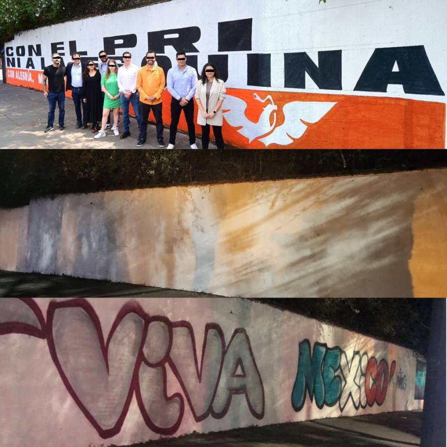 Reemplazan pintas de Movimiento Ciudadano en alcaldía Cuauhtémoc