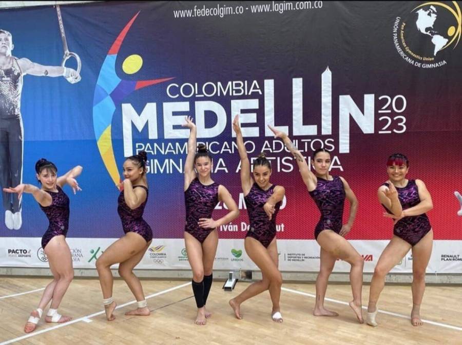Selección de gimnacia artística lista para Colombia