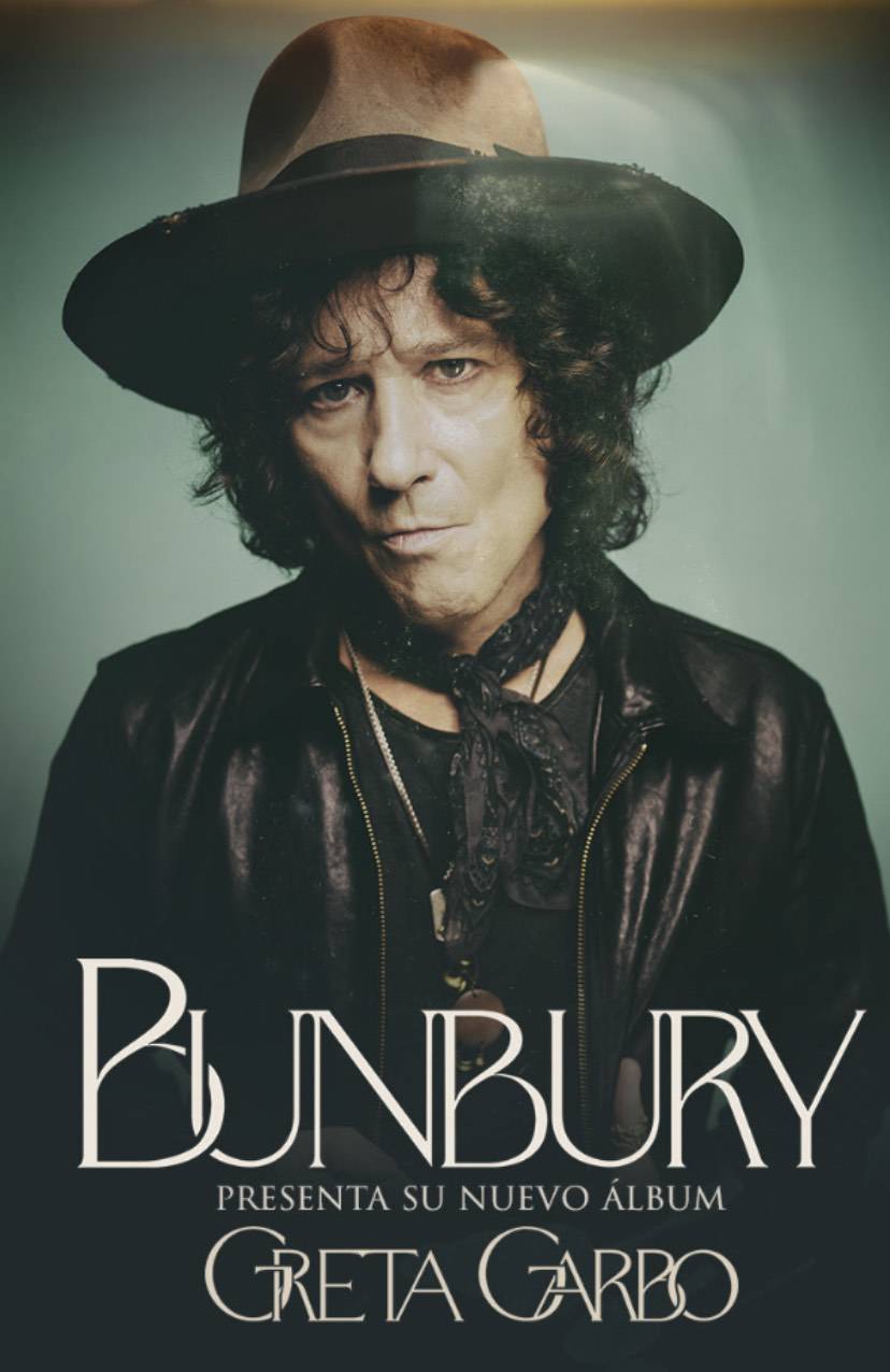 BUNBURY presenta su nuevo álbum GRETA GARBO