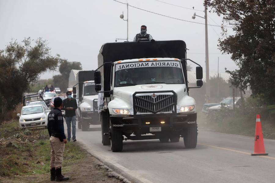 Refuerzan la seguridad en Jalisco con más de mil elementos federales