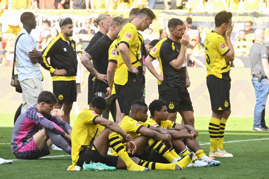 Tras quedarse sin el título de Bundesliga, Borussia Dortmund cae en Bolsa