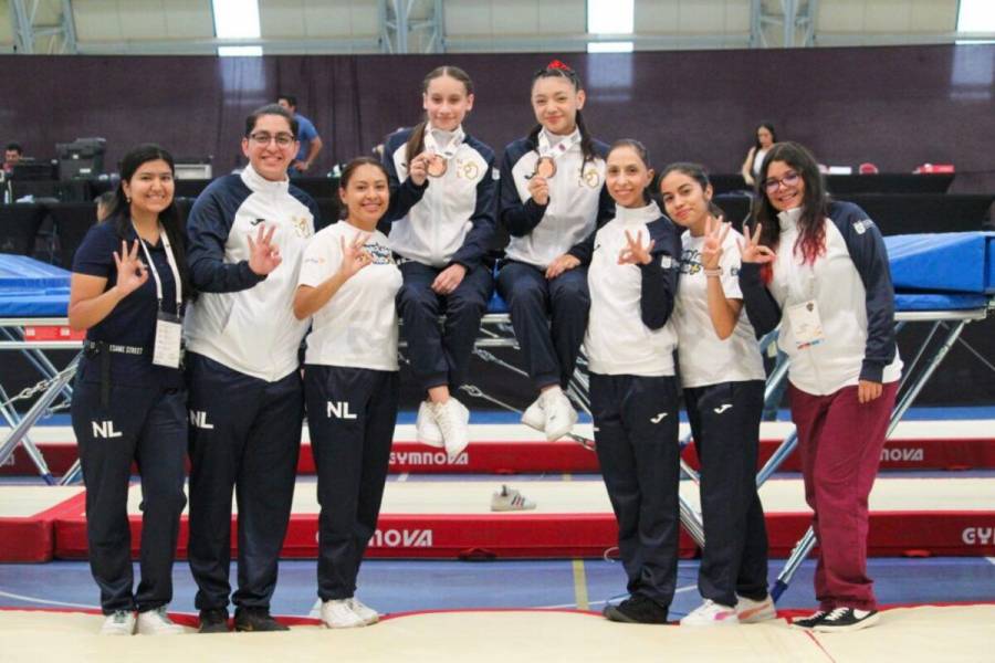 Nuevo León gana bronces en trampolín en Nacionales CONADE