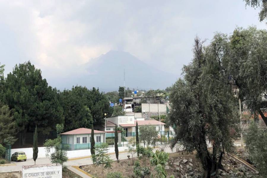 IMSS garantiza continuidad de servicios en unidades cercana al volcán Popocatépetl