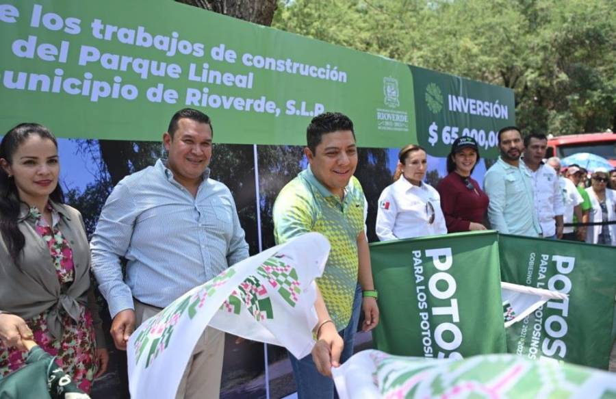 Nuevo Parque Lineal en Rioverde gracias a Ricardo Gallardo