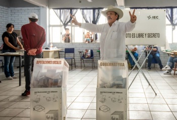 Vota Guadiana; celebrar&iacute;a triunfo con Peso Pluma y BZRP, anuncia Delgado
