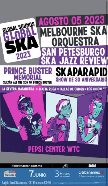 Múltiples culturas se unirán para celebrar el Global Ska Fest 2023